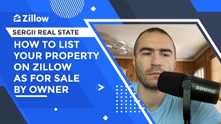 How to list property on Zillow as for sale by owner