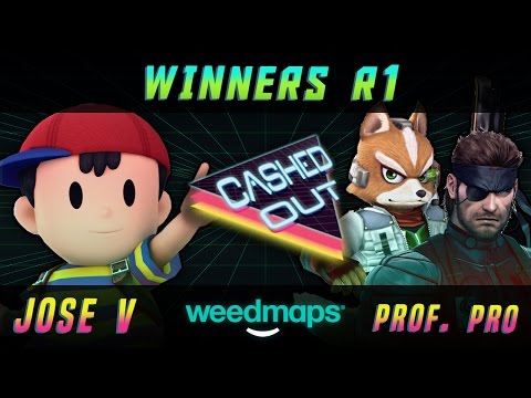 Cashed Out - Winners R1 ft. Jose V (Ness) VS Professor Pro (Snake, Fox)