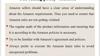 Amazon Reinstatement Service