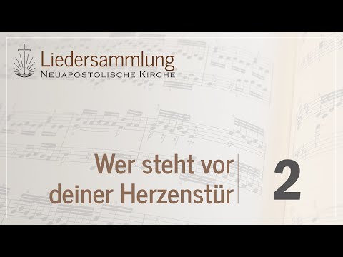 🎵 Alte Chormappe🎵 CM 2 - Wer steht vor deiner Herzenstür