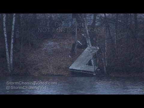 Rice Lake, WI Snow Shower - 4/12/2016