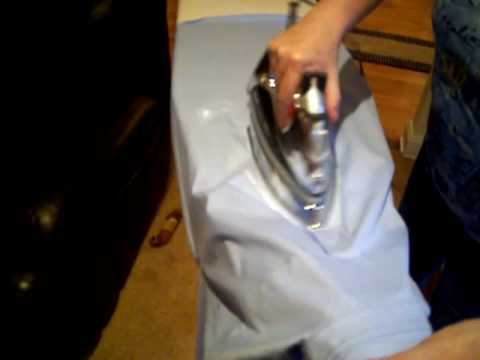 How to Iron a Shirt in 3 minutes or less....great for college students!