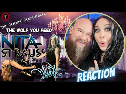 Metal Couple REACTS and REVIEWS - NITA STRAUSS - The Wolf You Feed ft. Alissa White-Gluz