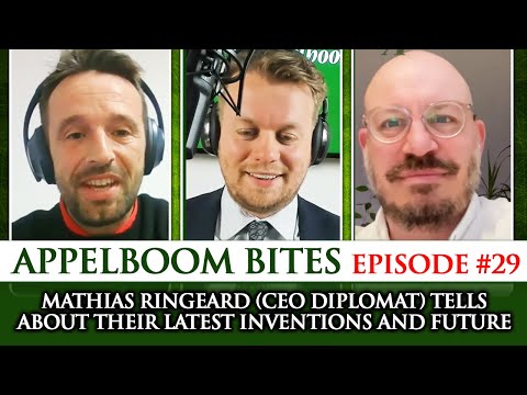 Appelboom Bites #29: Mathias Ringeard (CEO Diplomat) tells about their latest inventions and future