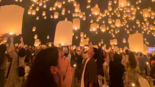 【死ぬまでにやりたいこと】　コムローイ祭りin チェンマイ