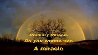 ordinary miracle lyrics