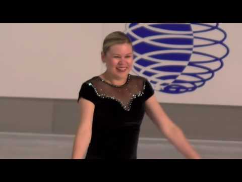 Michelle Swan    SIlver Ladies II Free Skating Oberstdorf 2017