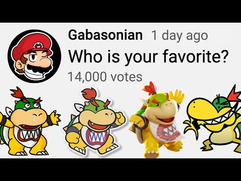 Who Is Your Favorite Bowser Jr.?