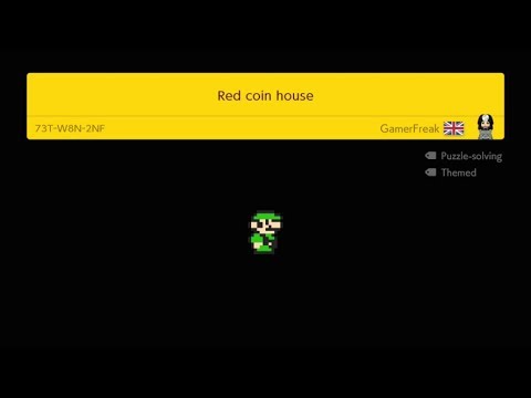 Red Coin House - Mario Maker 2