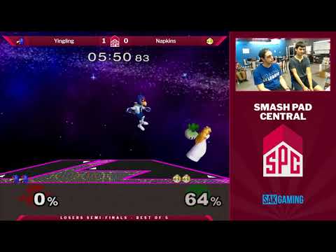 SPC 102 Losers Semis - Yingling (Falco) vs Napkisn (Peach)