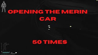 What's in the Merin car trunk