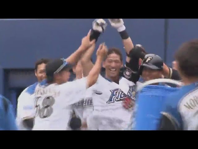 【ファーム】ファイターズ・宇佐美が試合に終止符を打つサヨナラホームランを打ち込む!! 2017/9/20 F-E(ファーム)