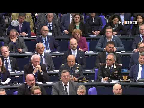 16.11.2025 Berlin Volkstrauertag: Gedenken an Opfer von Krieg & Gewalt: Gedenkrede Sergio Mattarella