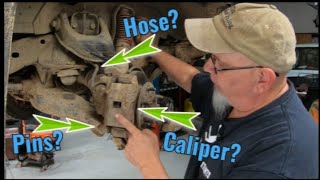 Stuck Brake Caliper? Quick Diagnosis!