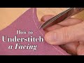How to Understitch a Facing