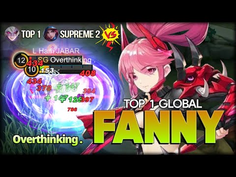 Top 1 Global Dyrroth x Supreme No. 2 Natalia vs Top 1 Global Fanny Overthinking . - MLBB