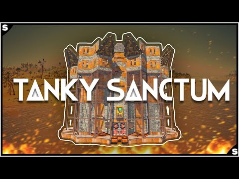 The Tanky Sanctum Remastered - Clan Base - Open Core - Roof Bunkers - Widegaps - Rust Base Designs