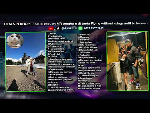 DJ ALVIN KHO™ - spesial request MR tengku n dj tania Flying without wings until to heaven