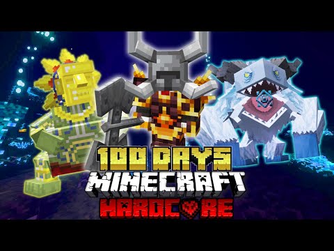 Waffles - I Survived 100 Days in Hardcore Ultra Modded Minecraft... Here's What Happened