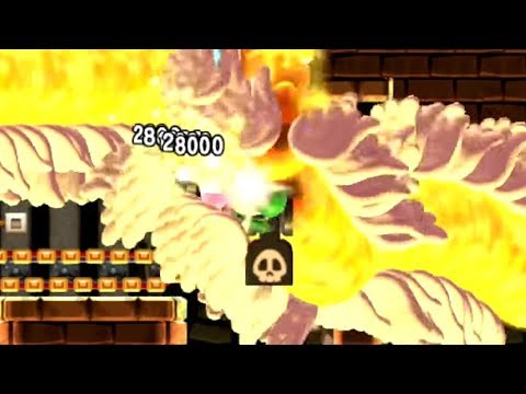 Bowsers Lavasnake Stronghold by Richi - SUPER MARIO MAKER - NO COMMENTARY 1bf