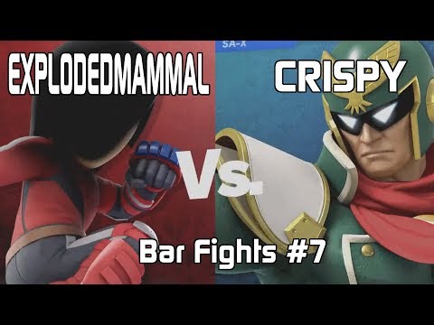 ExplodedMammaL (Mii Brawler) vs Crispy (Captain Falcon) - Bar Fights #7