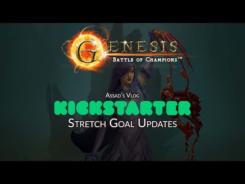 Genesis: Battle of Champions Vlog - Kickstarter Updates - wow, just wow!