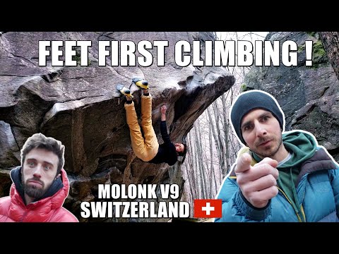 Switzerland part 1. Brione classic 7C / V9 climb !