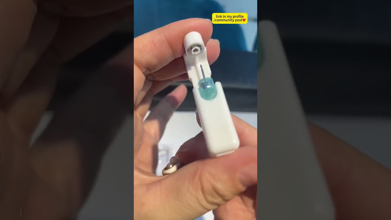 💎✨DIY Ear Piercing Challenge at Home!