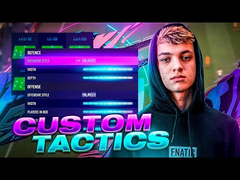 ATTACKING CUSTOM TACTICS WITH INSTRUCTIONS *BEST FORMATIONS* #FIFA21 ULTIMATE TEAM
