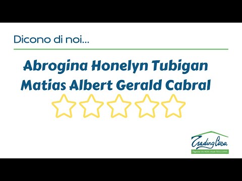 Dicono di noi - Abrogina Honelyn Tubigan E Matias Albert Gerald Cabral