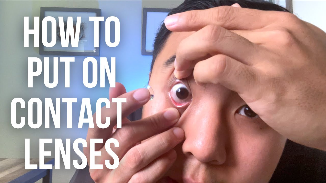 How to put on contact lenses (the BEST way) | 👁 Ophthalmologist @michaelchuamd