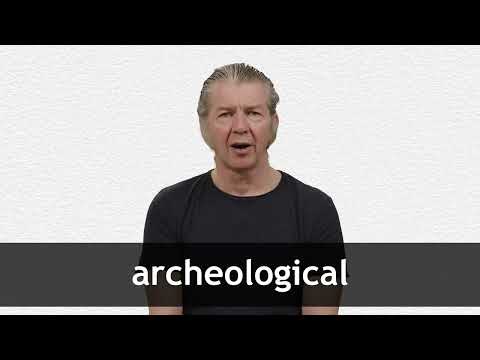 How to pronounce ARCHEOLOGICAL in American English