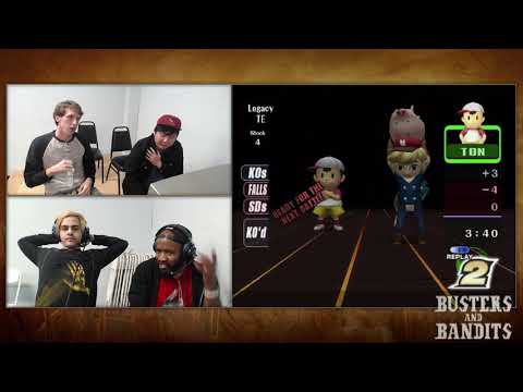 Busters & Bandits 1 - Ammy Grands ft. TonTon (Ness) VS Bman (Toon Link)