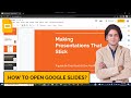 How To Open Google Slides How Do I Open Google Slides In My Browser