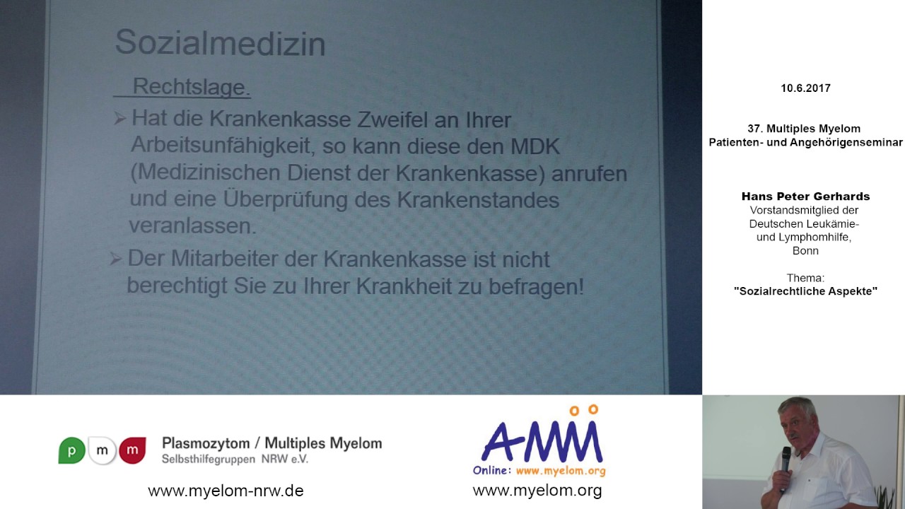 Sozialrechtliche Aspekte