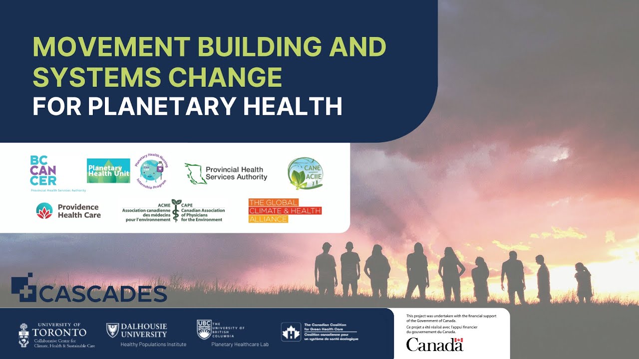 Movement Building and Systems Change for Planetary Health