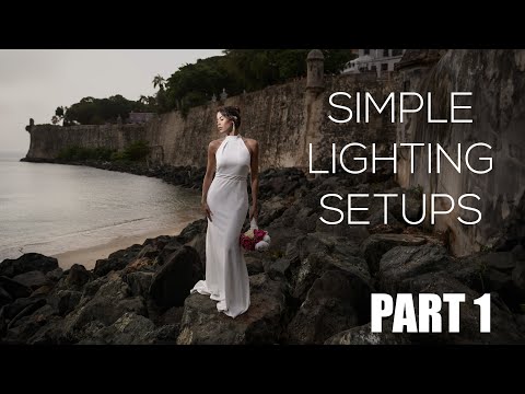 6 Lighting Setups for Wedding Photographers Part 1