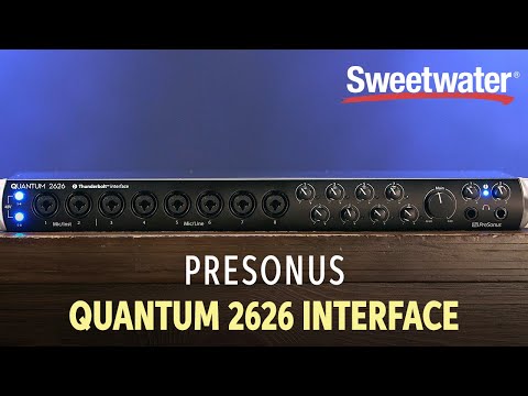 DTM・DAW PreSonus Quantum 2626 Thunderbolt3 Quantum 2626 – PreSonus
