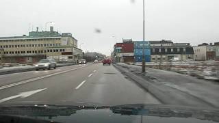 preview picture of video 'Driving Vågmästarplatsen - Brunnsbo in Gothenburg'