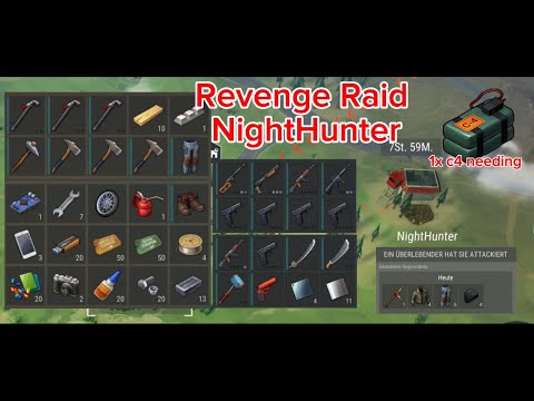 LDOE Revenge Raid Base NightHunter | LAST DAY ON EARTH | ldoe | 1x c4 needing