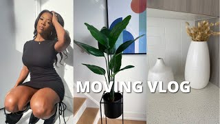 MOVING VLOG| HOME DECOR SHOPPING, NEW PLANT, GROCERY SHOPPING