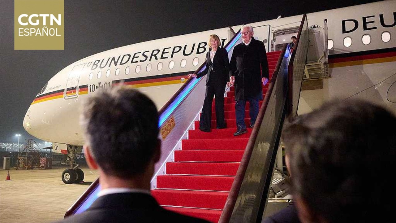 El presidente alemán inicia una visita de Estado a China