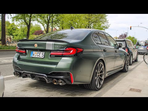 1/1 788 HP BMW M5 F90 CS Manhart MH5 GTR Spotted In Hamburg! First Look!