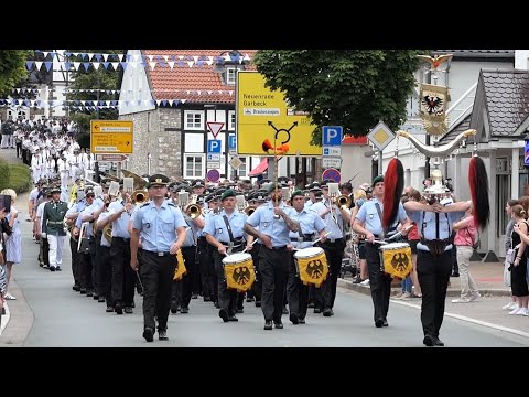 Musikverein Balve - Frei Weg Marsch - Schützenfest Balve 2025 - Festzug Sonntag