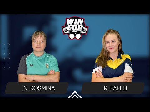 08:30 Natalia Kosmina - Romaniia Faflei 11.10.2025 WINCUP Women Master. Table 1