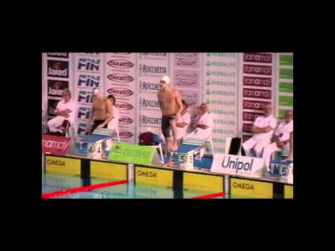100 Stile Libero FINALE Maschi (100 mt free style male final - Italian Championships 2012)