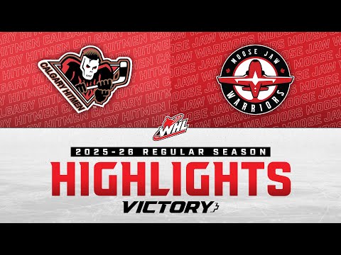 Calgary Hitmen at Moose Jaw Warriors 11/05 | WHL Highlights 2025-26