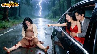 Lluvia fuerte. Esposo me abandonó x su amante en trabajo parto. Me fui con CEO q me ama. Él colapsó