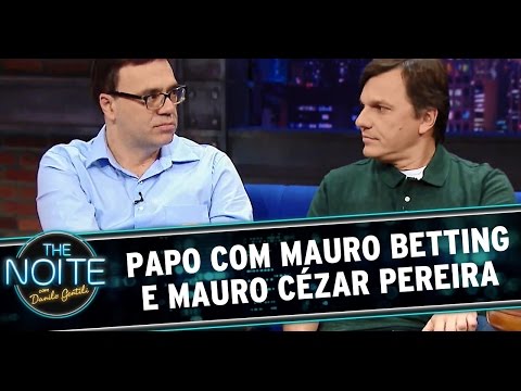 The Noite 14/07/14 (parte 1) - Entrevista Mauro Betting e Mauro Cézar Pereira