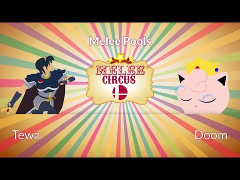 Melee Circus: Tewa (Marth) vs Doom (Jigglypuff) - Pools